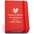 Notepad A6 rosu, Increde-te in Domnul!